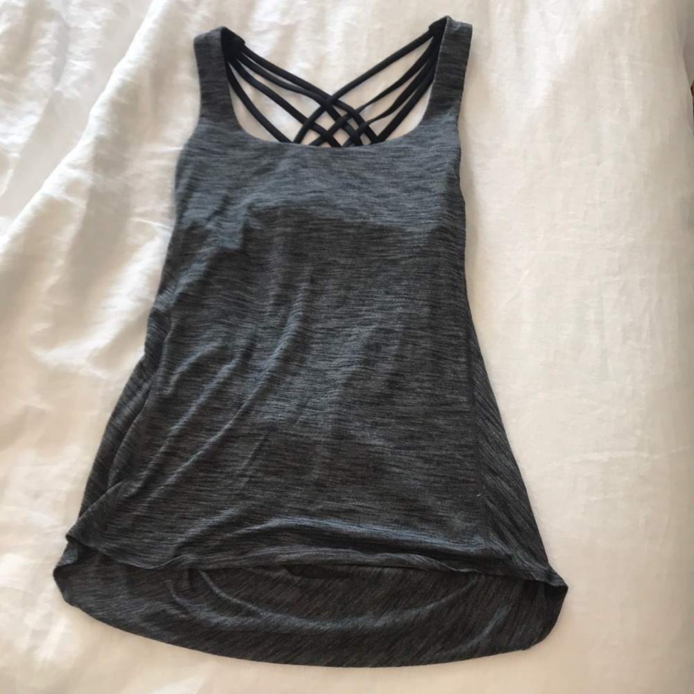 Lululemon open back tank